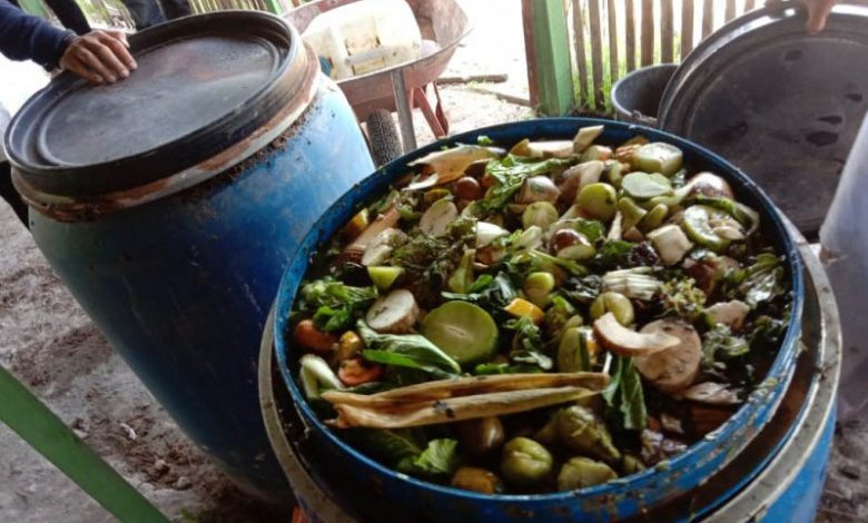 Generasi Milenial Agam Ajak Masyarakat Olah Limbah Pasar  